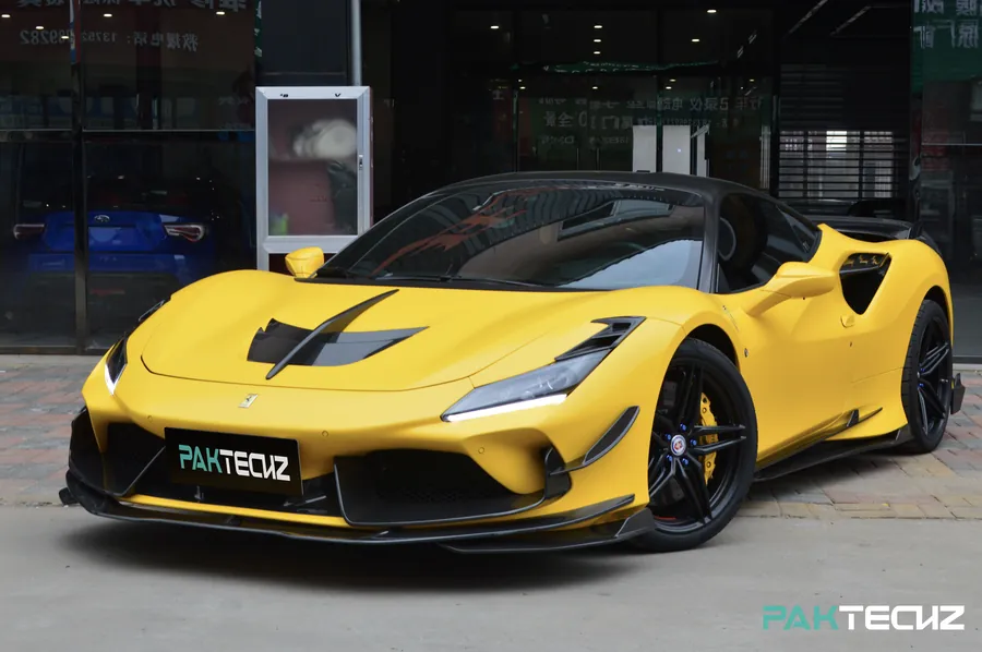 PAKTECHZ carbon fiber builds — Ferrari F8