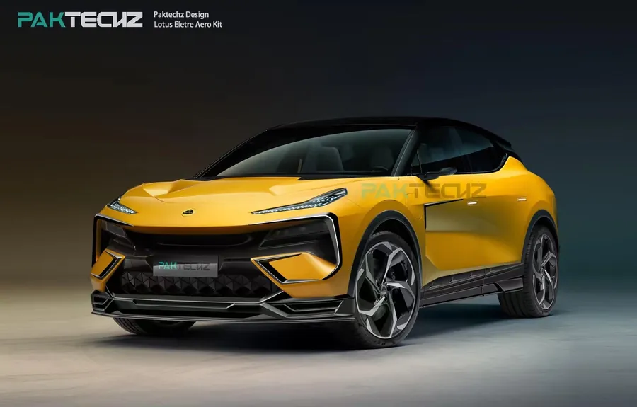 PAKTECHZ carbon fiber builds — Lotus Eletre