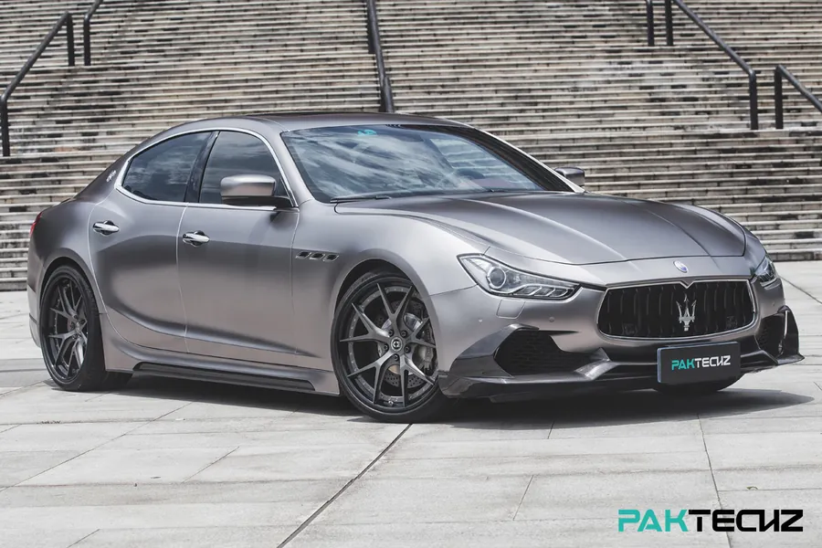 PAKTECHZ carbon fiber builds — Maserati Ghibli